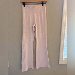 Kids YBP Light Pink Flared Pants